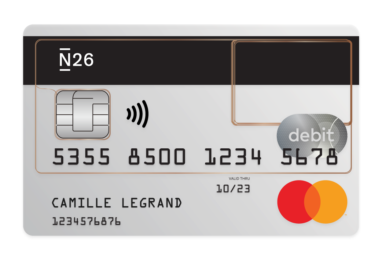 Carte bancaire N26 Standard